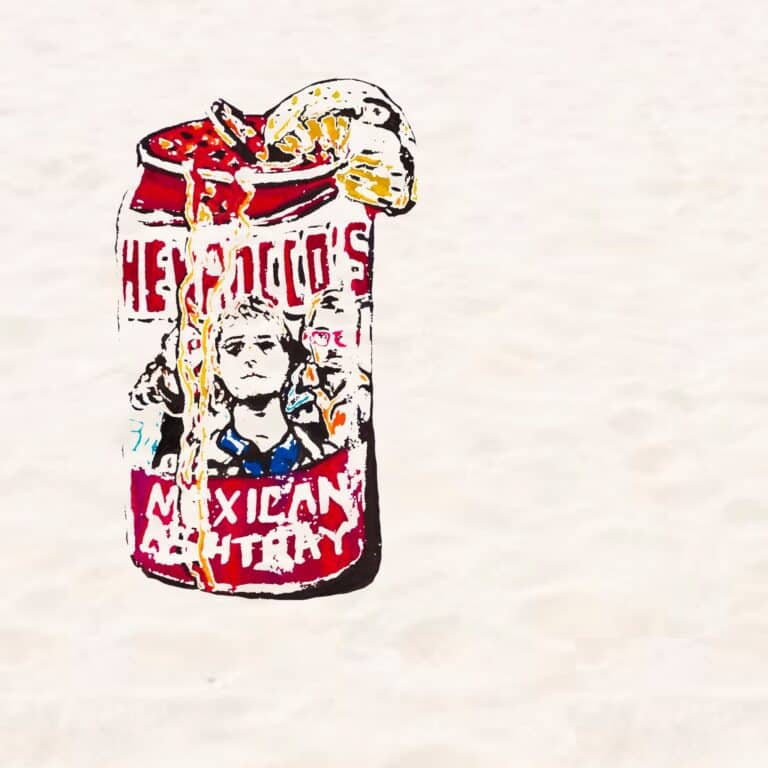 heyrocco mexican ashtray cover art