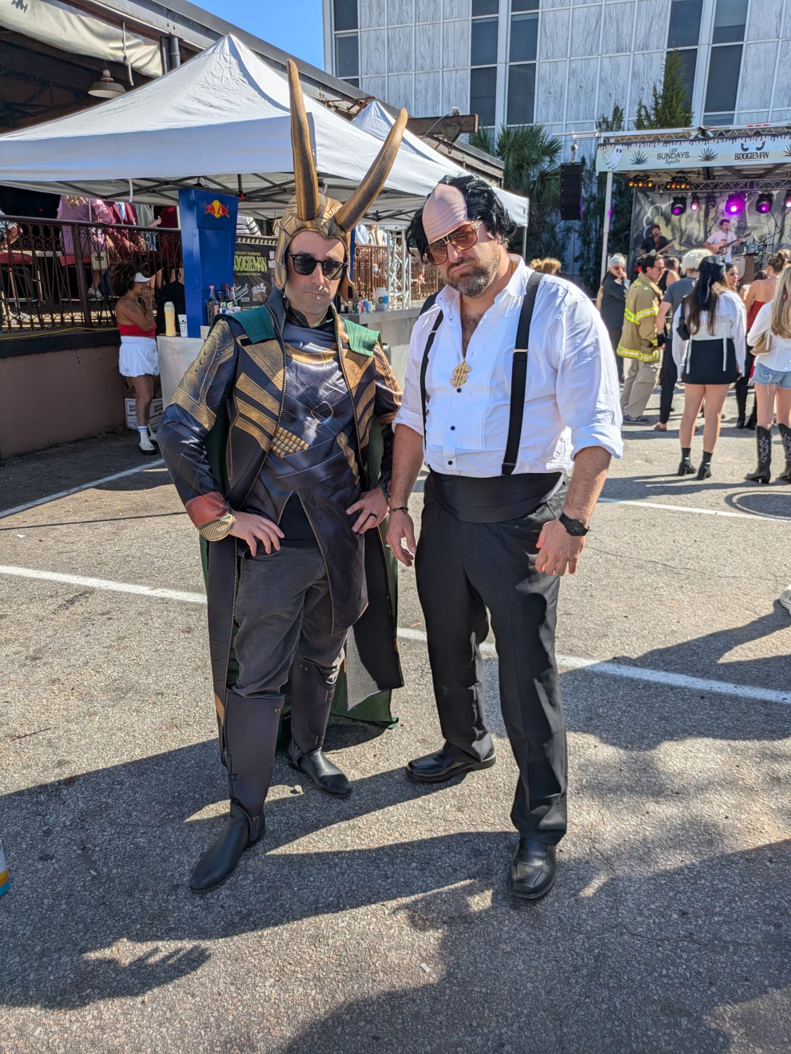 Loki and Lex Grossman