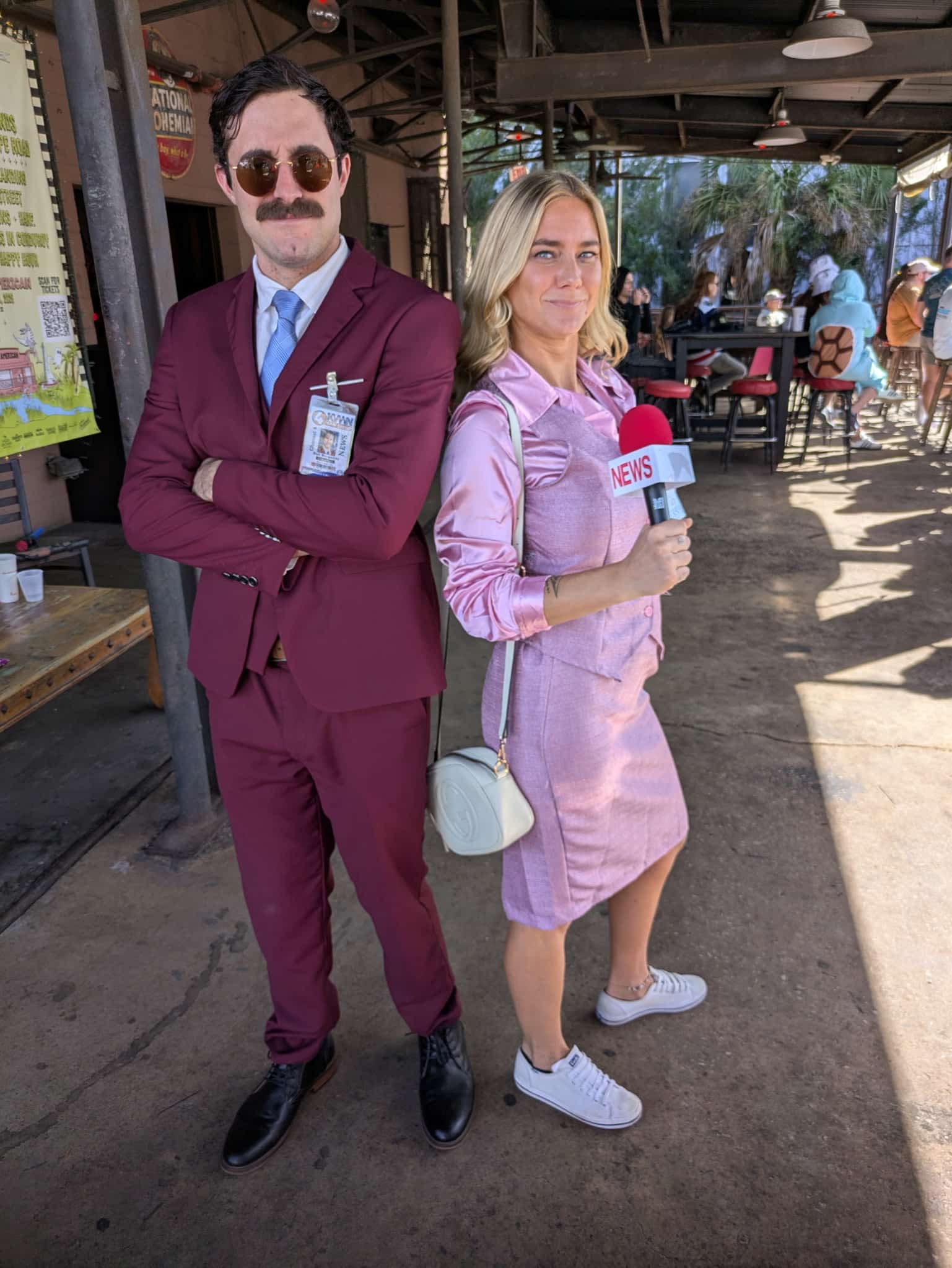 Ron Burgundy and Veronica Corningstone