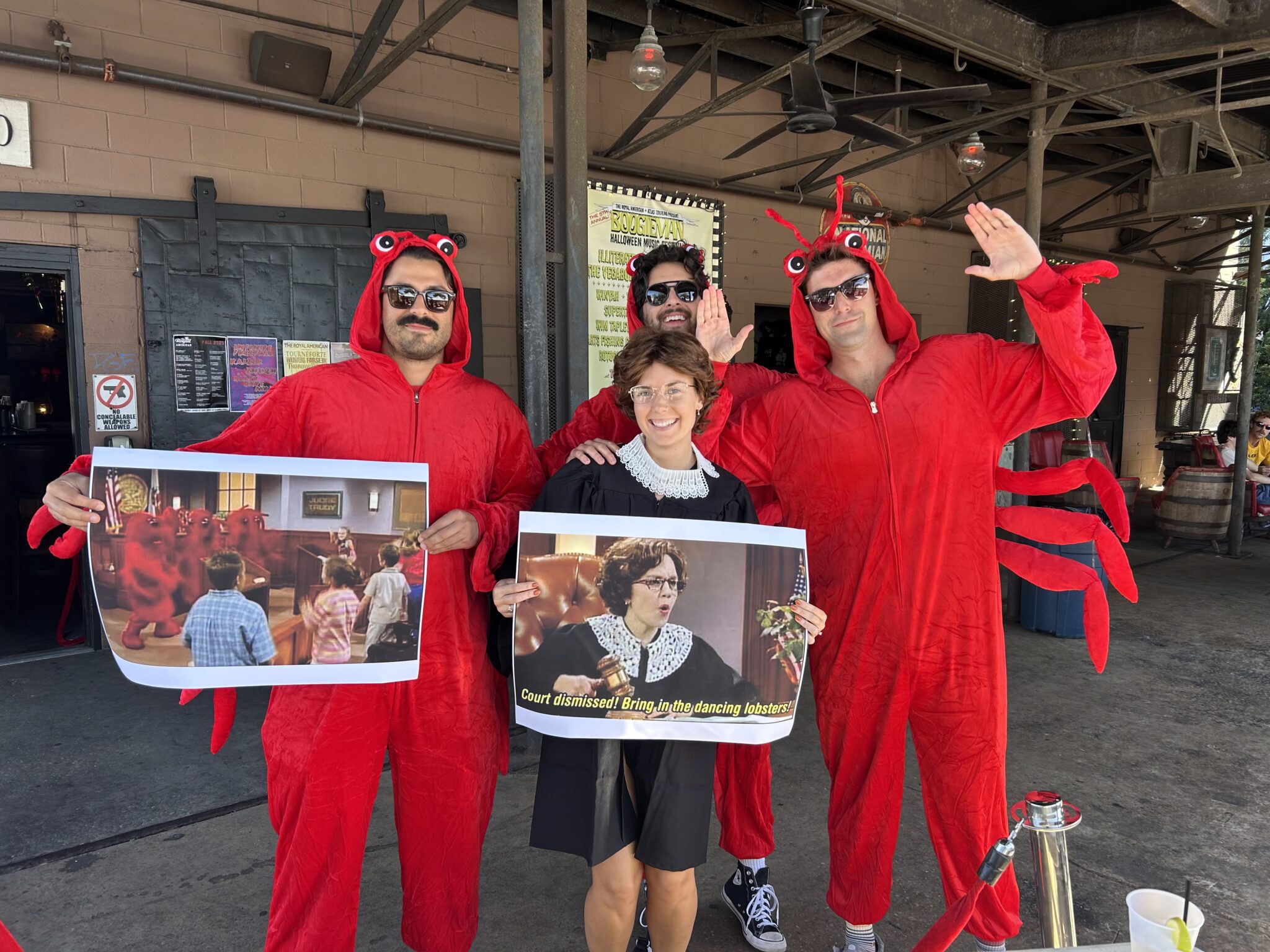 Judge Trudy and the Dancing Lobsters