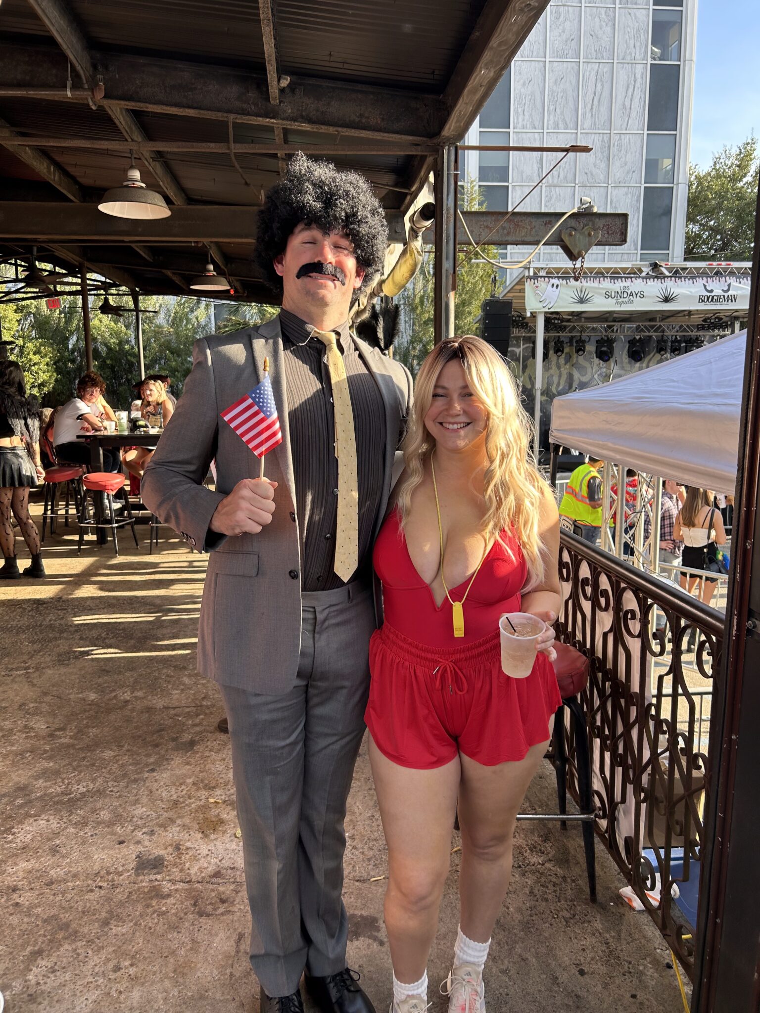 borat and pamela