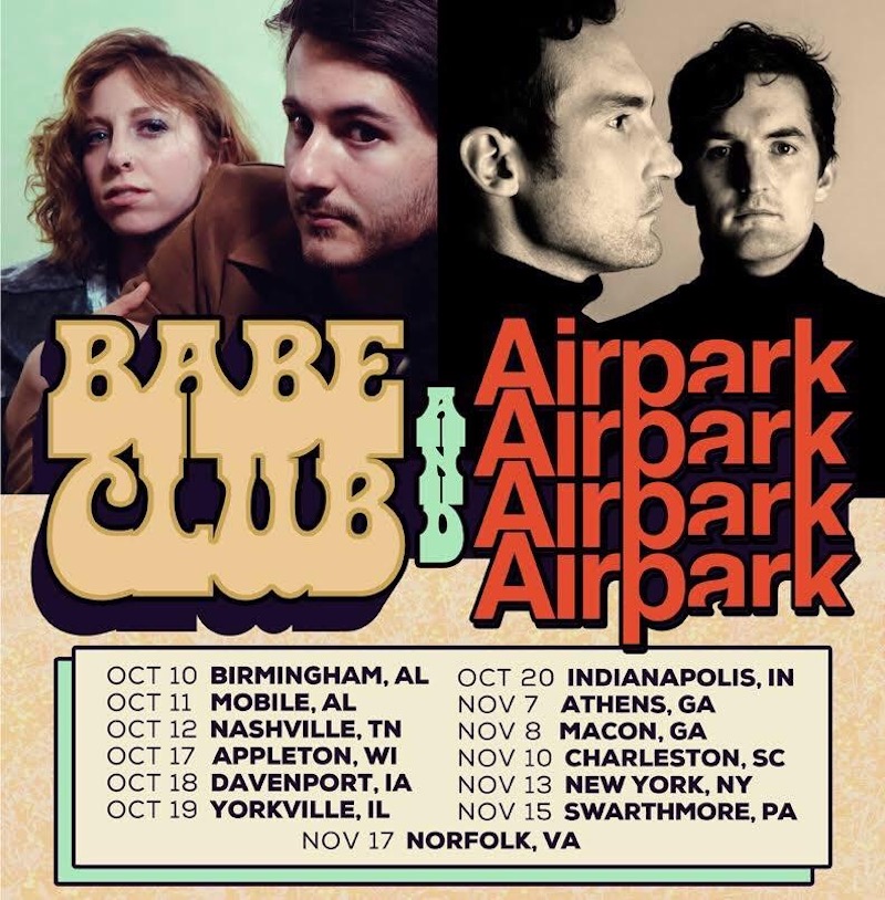 babe club and airpark tour poster